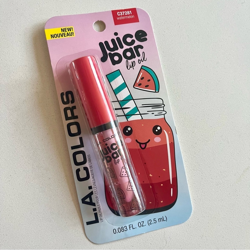 💜 L.A. Colors Juice Bar, Lip Oil, Watermelon